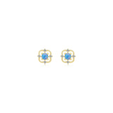 Glowlace Studs ✦ Opal Bloom