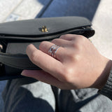 Starlit Dreams Open Ring ✦  Night Sky