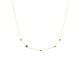 Colour Light Necklace ✦ Pink Glow