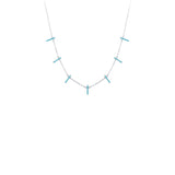 Turquoise Row ✦ Horizon Bar Necklace
