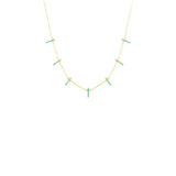 Turquoise Row ✦ Horizon Bar Necklace