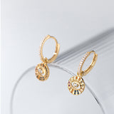 Tearlight Gaze ✦ Quiet Watcher Dangle Earrings