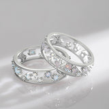 Halo Gleam – Soft Bloom ✦ Crowned Band Ring