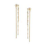 Whisperline ✦ Dual Flow Dangle Earrings