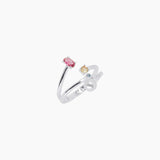 Blush Bloom Open Ring ✦ Pink Tone
