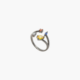 Sunset Glow Open Ring ✦ Warm Tone