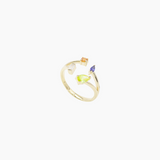 Sunset Glow Open Ring ✦ Warm Tone