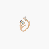 Twilight Shine Ring ✦ Blue Tone