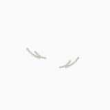 Branchlight ✦ Subtle Climber Stud Earrings
