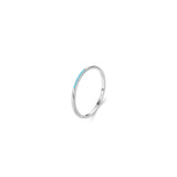 Turquoise Row ✦ Fine Line Ring